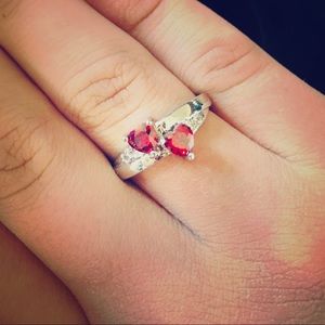 🥳Buy 1 Get 1 FREE!🎉 Fragrant Jewels hearts ring